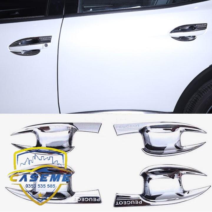 Ốp chén cửa, hõm cửa xe Peugeot 3008, 5008