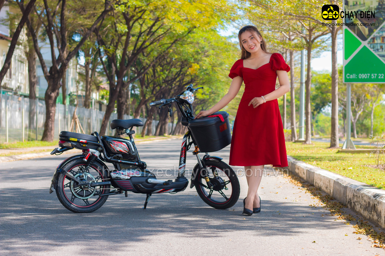 XE ĐẠP ĐIỆN VNBIKE V3 PLUS