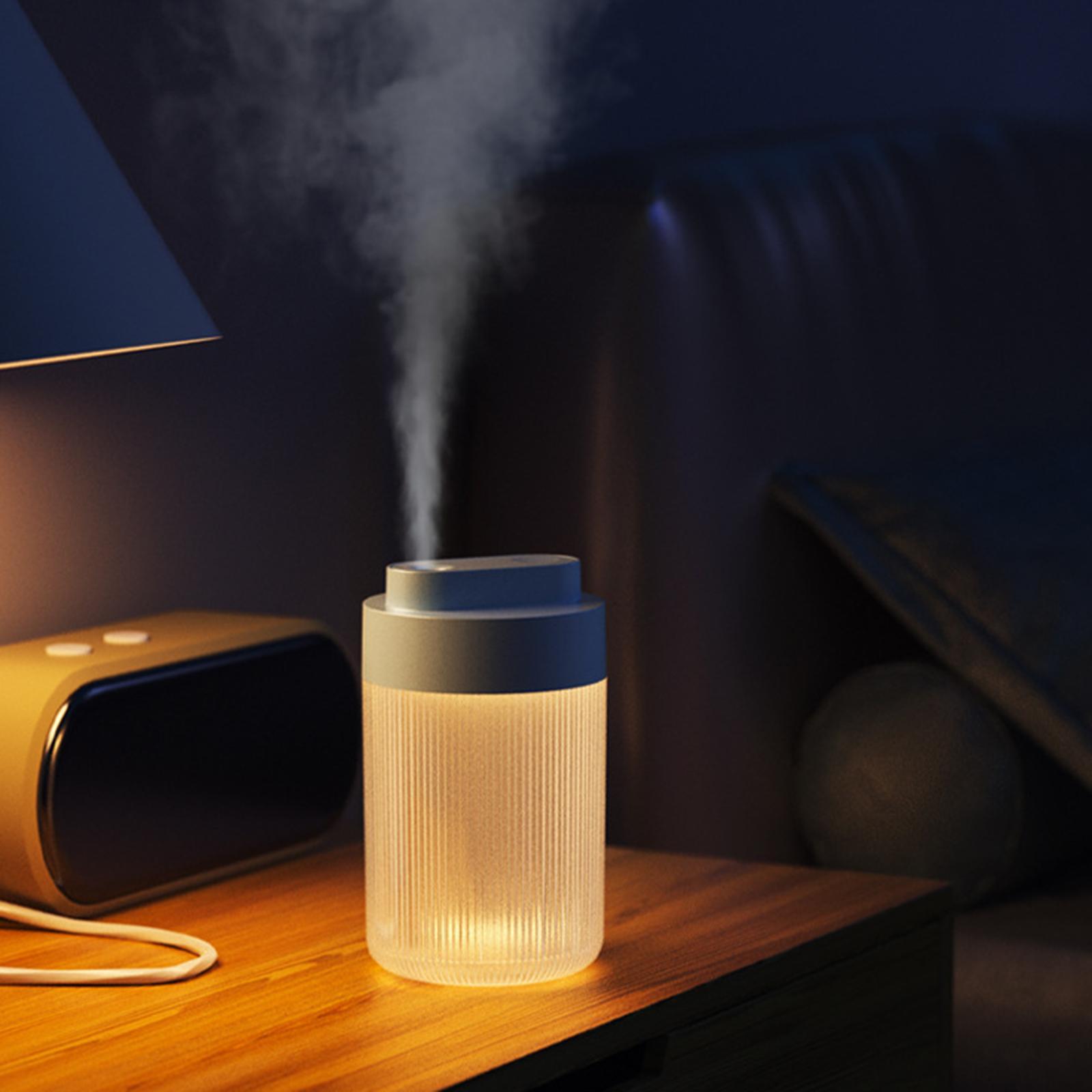 Portable Air Humidifier Night Light USB Household Diffuser for Bedroom