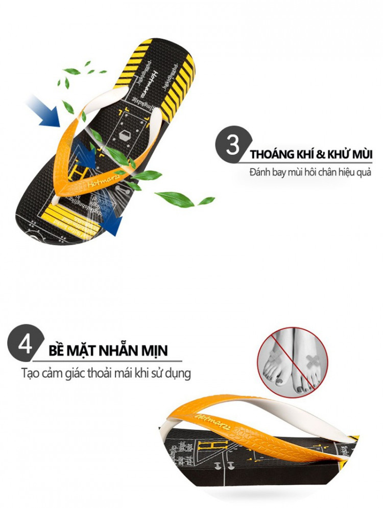 Dép Xỏ Ngón Nam Cao Cấp | Dép Tông Nam | Dép Kẹp Nam 6