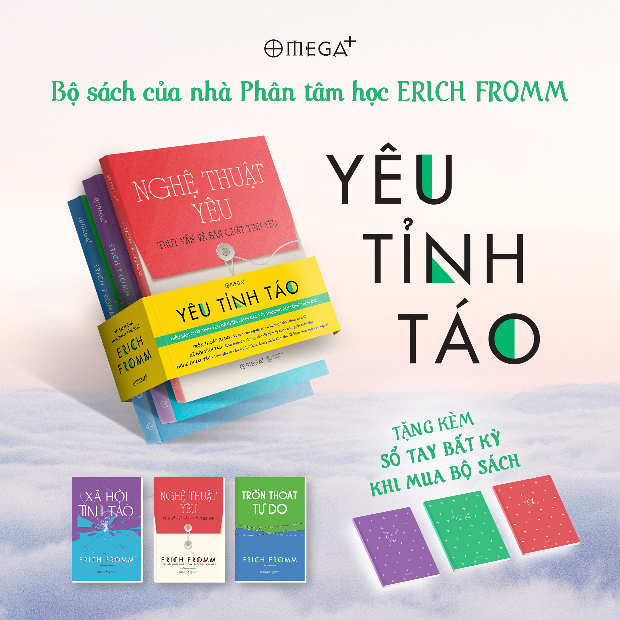 Combo Erich Fromm Trốn Thoát Tự Do Xã Hội Tỉnh Táo Nghệ Thuật Yêu