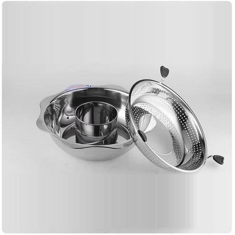 Nồi Lẩu xoay inox cao cấp