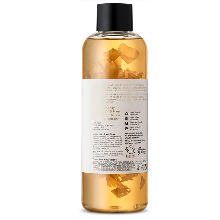 Bigsize - Nước tẩy trang hoa hồng Cocoon tẩy sạch makeup & cấp ẩm 500ml - The Cocoon Original Vietnam