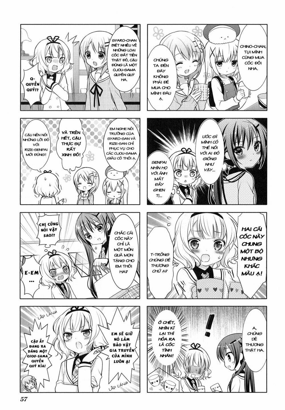 gochuumon wa usagi desuka? [4-koma] chapter 6 8