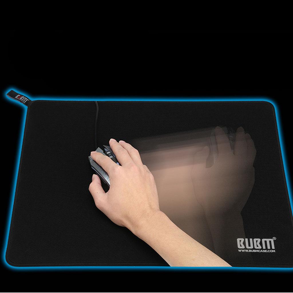 Gaming Mouse  Thick Office Non-slip Mouse Mice Mat Black