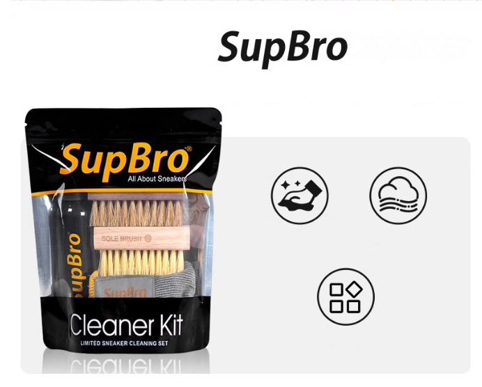 Combo 4 món Vệ Sinh Làm Sạch Giày Dép SupBro️ Premium