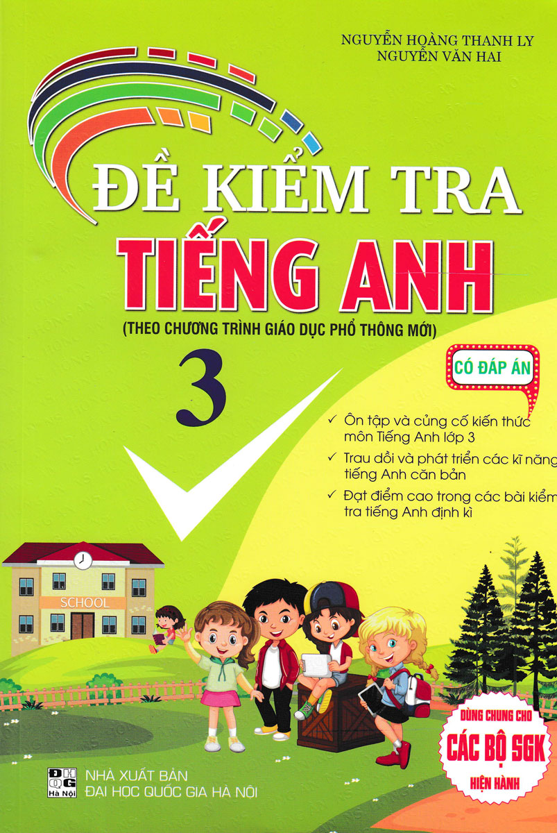 Hình ảnh Sách tham khảo- Đề Kiểm Tra Tiếng Anh 3 - Có Đáp Án (Biên Soạn Theo Chương Trình GDPT Mới) _HA