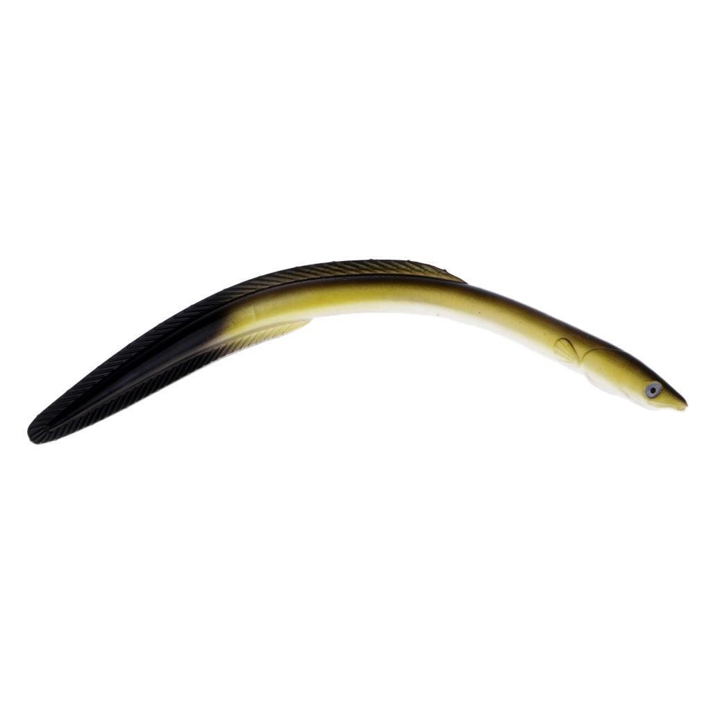 Fishing Bait Soft Silicone Realistic Eel Fishing Bait