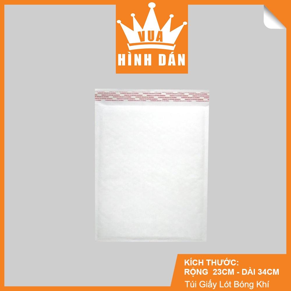 Set 5 túi Poly chống sốc / Túi giấy lót bóng khí 3 size 18x26,5 cm . 23x34 cm , 16x18 cm