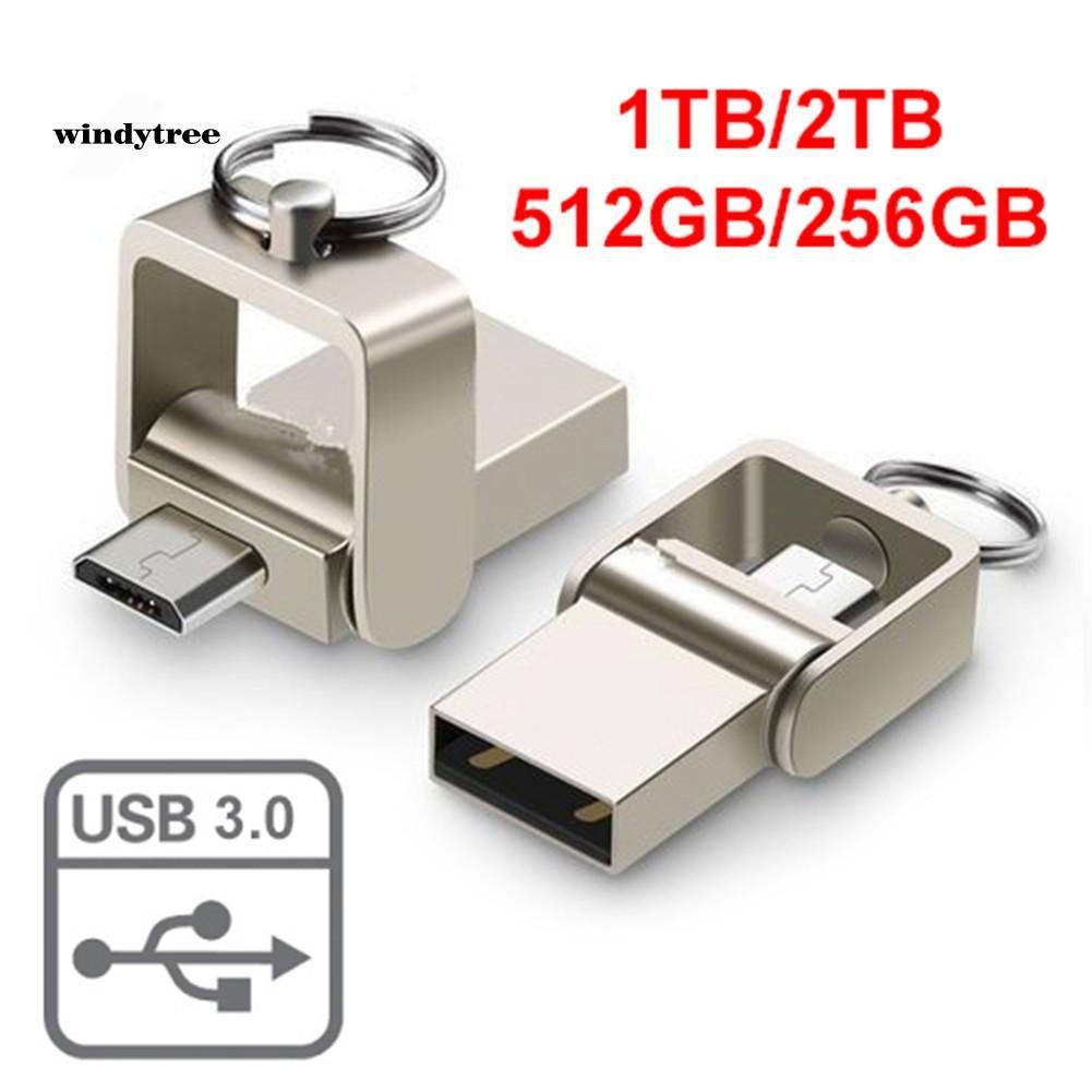 Swivel 1/2TB 256/512G Micro USB 3.0 Flash Drive Memory Thumb Stick OTG U Disk