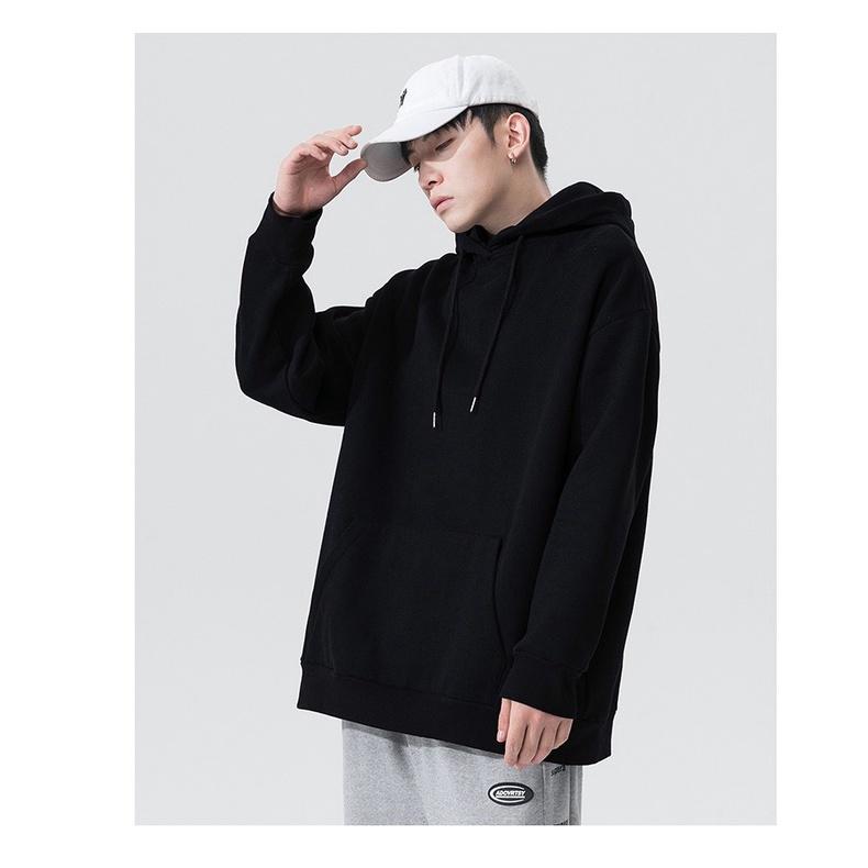 Áo hoodie nam, Áo hoodie trơn khoác nỉ sweat nỉ thu đông nam nữ