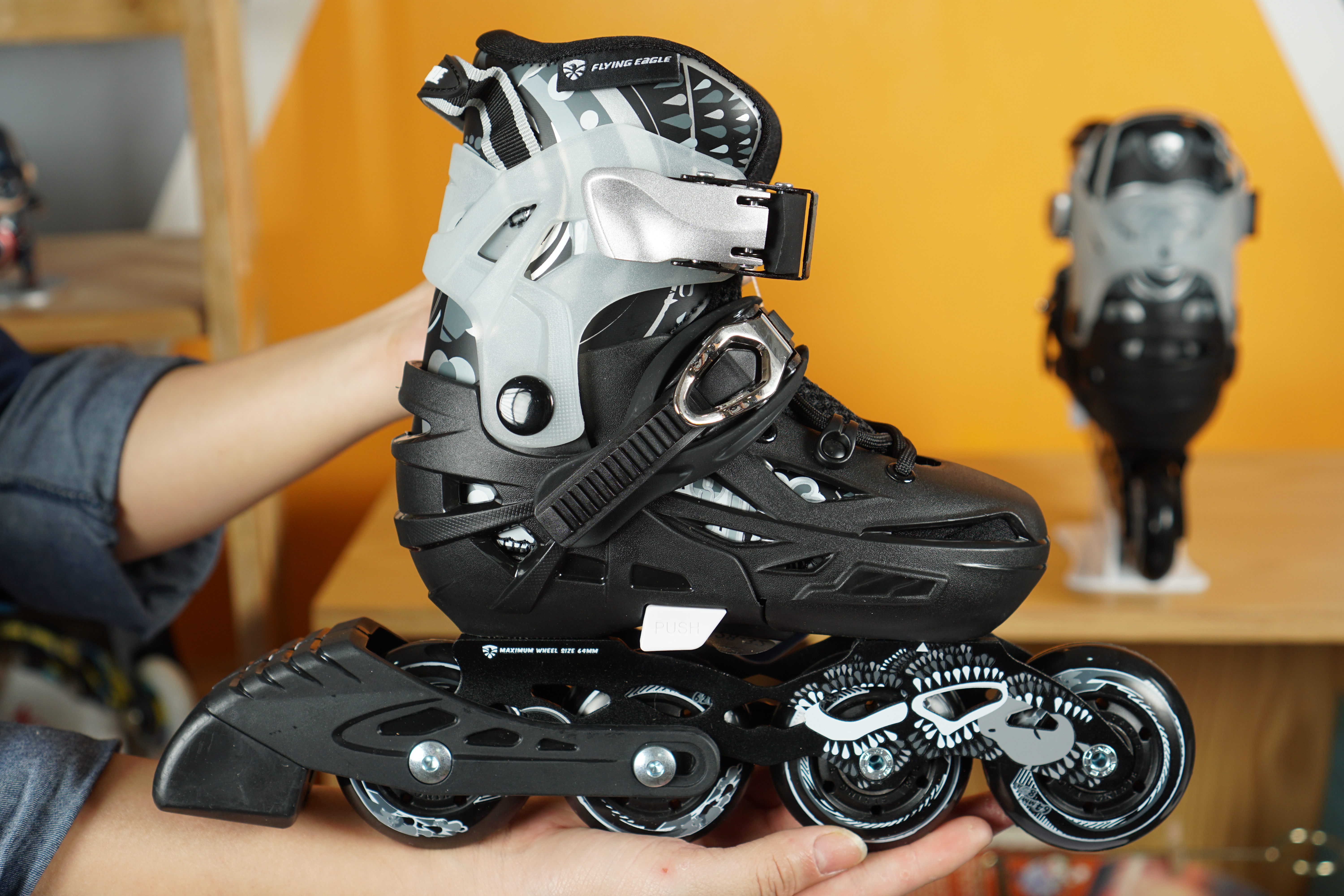 Giày Trượt Patin Trẻ Em Fyling Eagle S6s