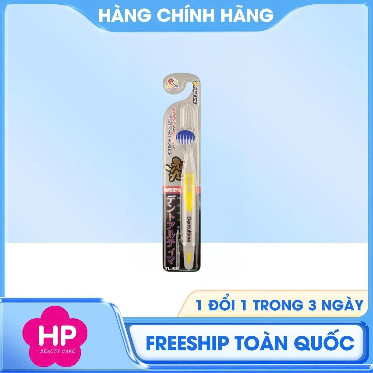 Bàn Chải Đánh Răng Đầu Chải Siêu Mềm Dentultima TL-SS