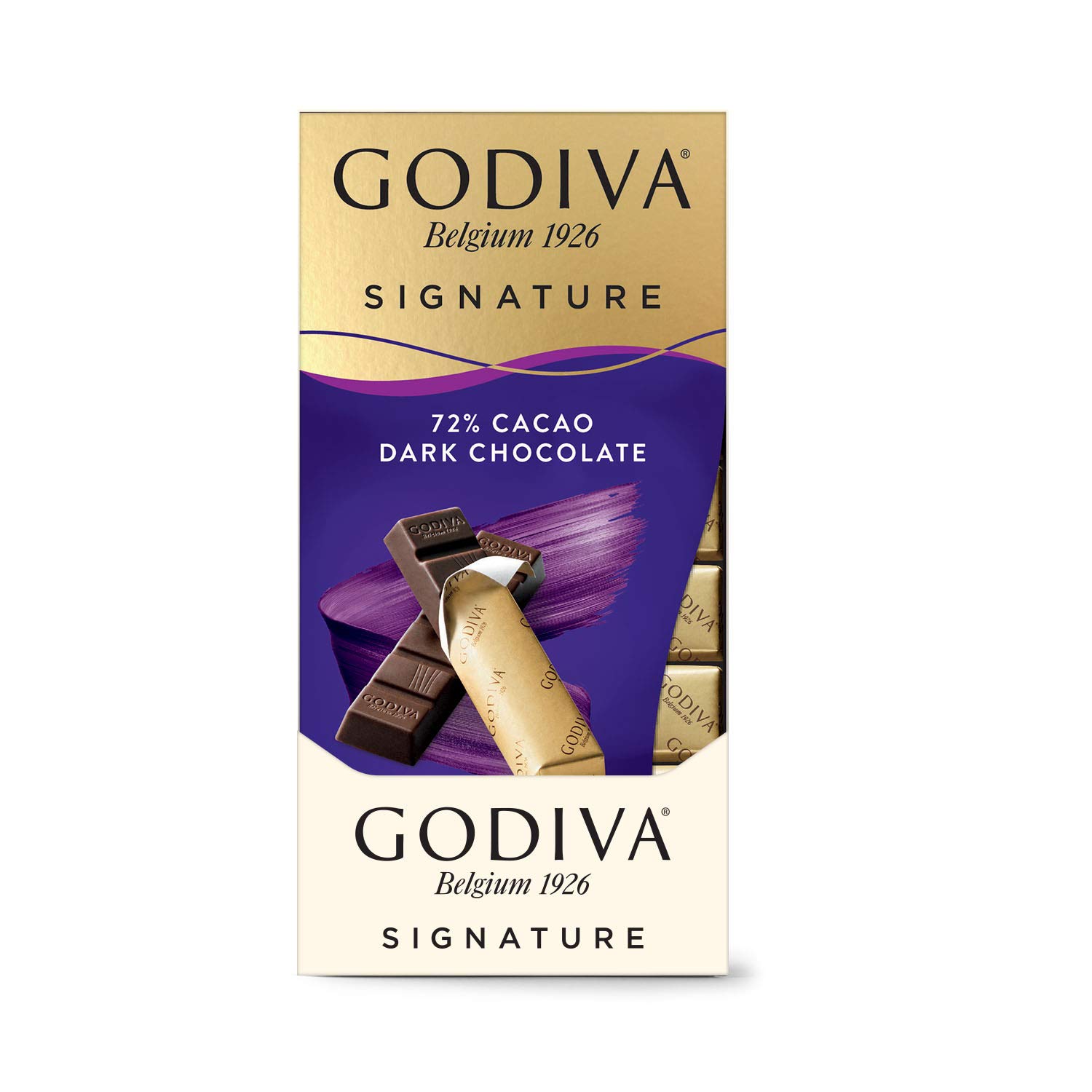 Chocolate Bars ngon nhất thế giới GODIVA Signature : 72% Cacao Dark Chocolate 90g