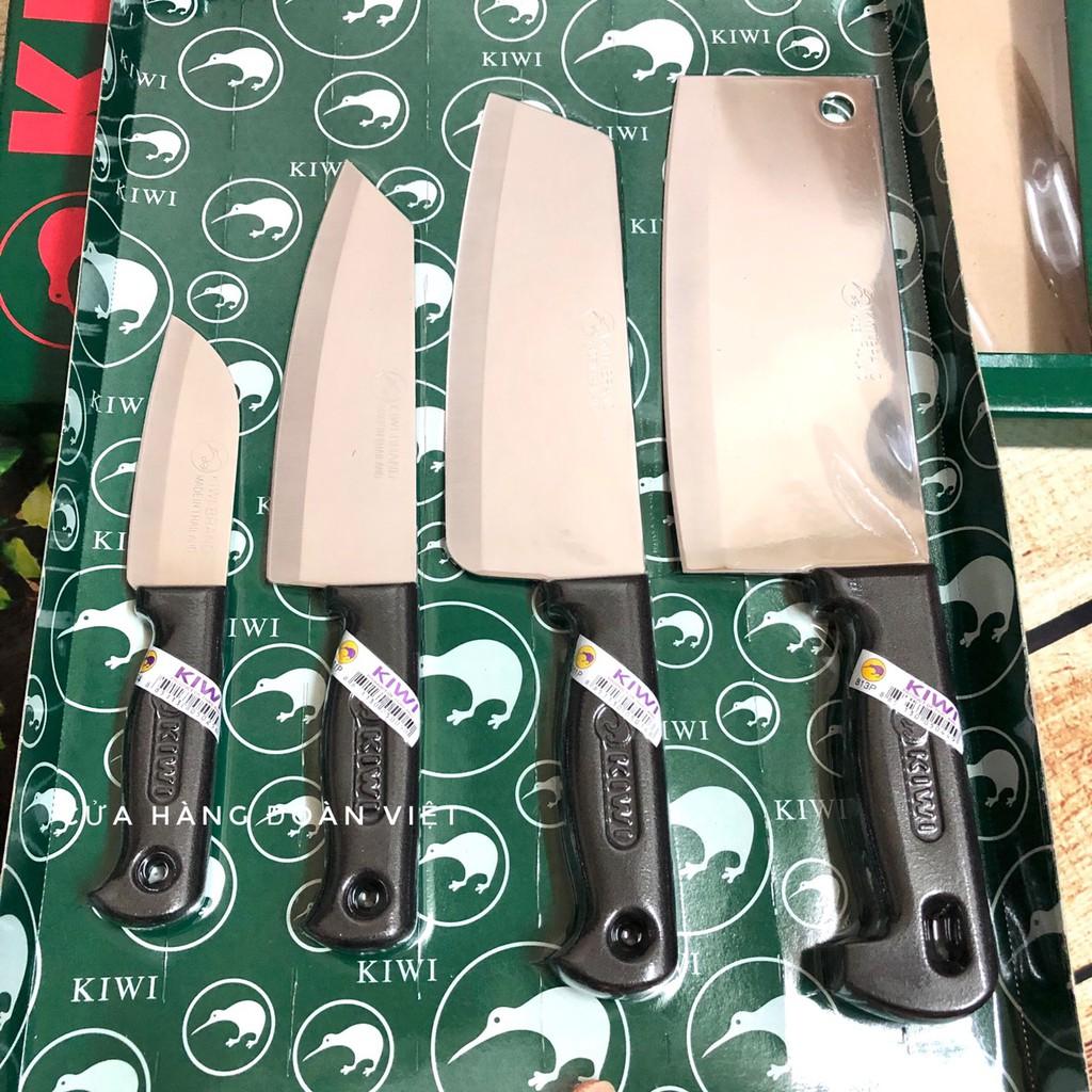 Dao Bộ Kiwi_Thái Lan - Hàng Nhập Khẩu Thái Lan - Bộ 4 Cây Cán Nhựa Cao Cấp