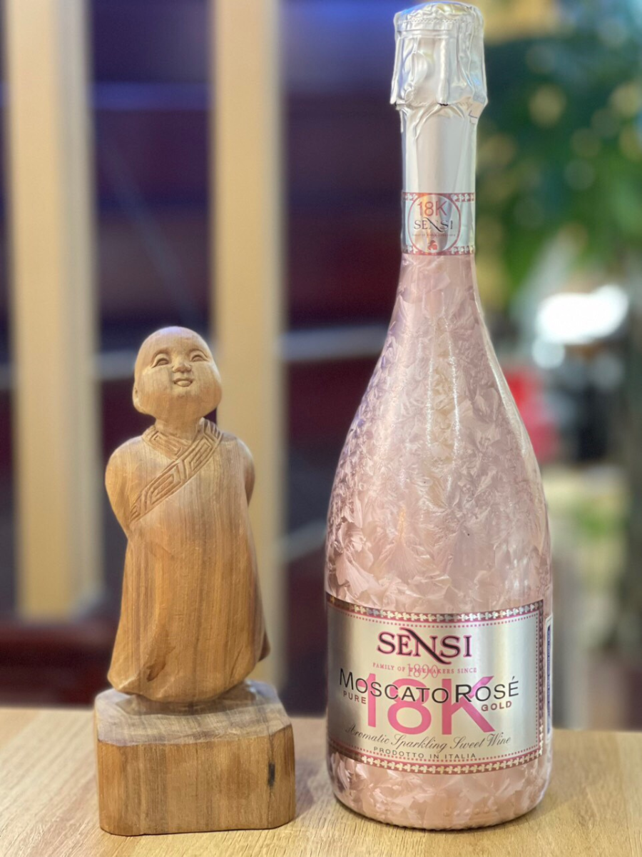 Vang Sủi Hồng Sensi 18K Prosecco Rose Rượu Vang Ý Sủi Hồng Nhập Khẩu Chính Hãng Fall In Love With MonteCarlo