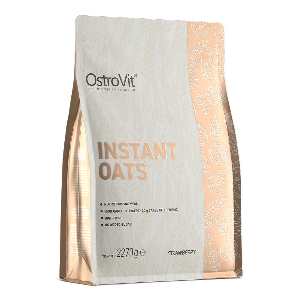 [Dạng Bột] Yến Mạch Uống Liền OstroVit Instant Oat Flakes, 2.27KG | 45 Liều dùng