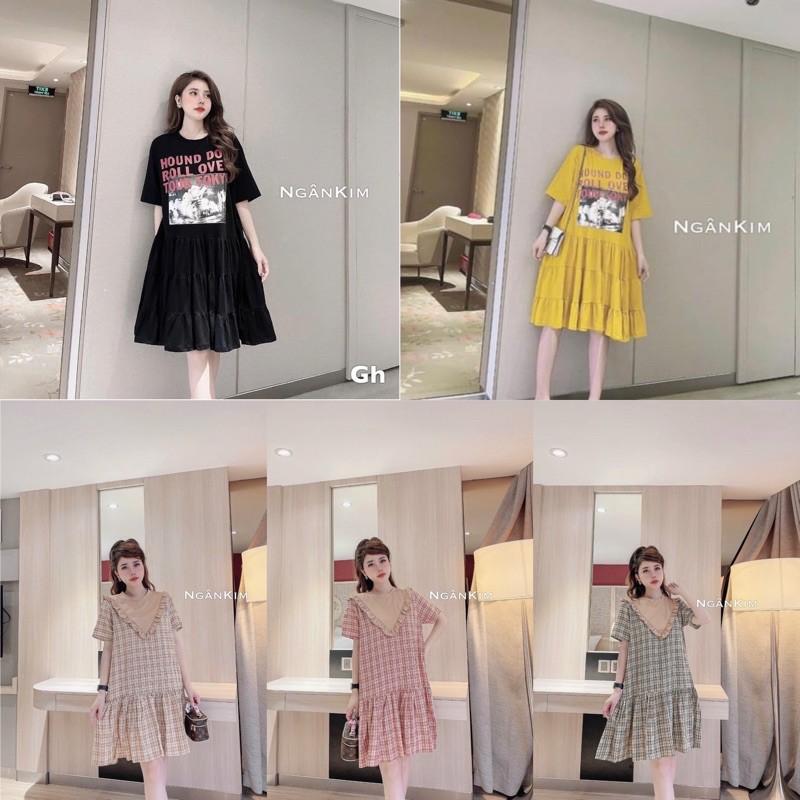 Váy baby doll siêu hot váy dạo phố váy đi biển