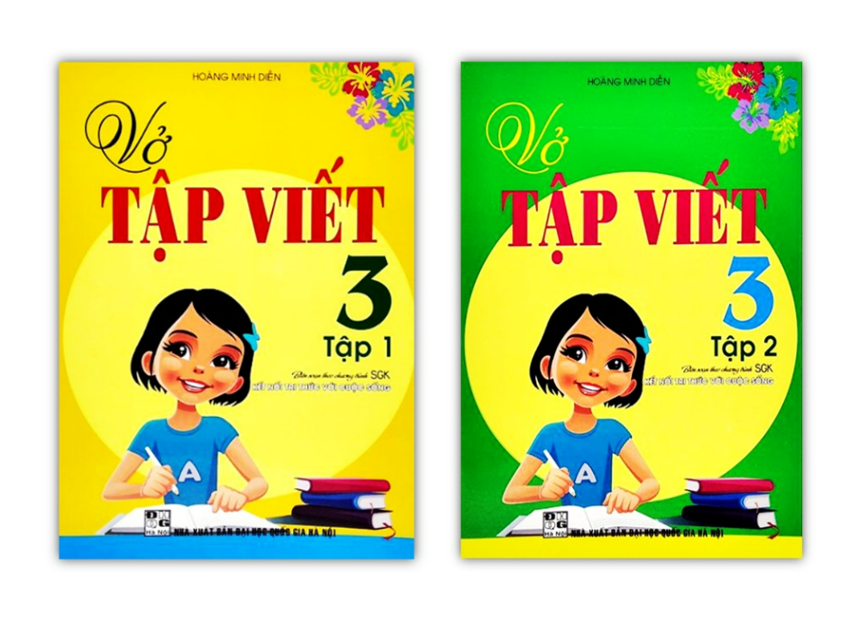 Sách - Combo Vở tập viết 3 - Tập 1 + 2