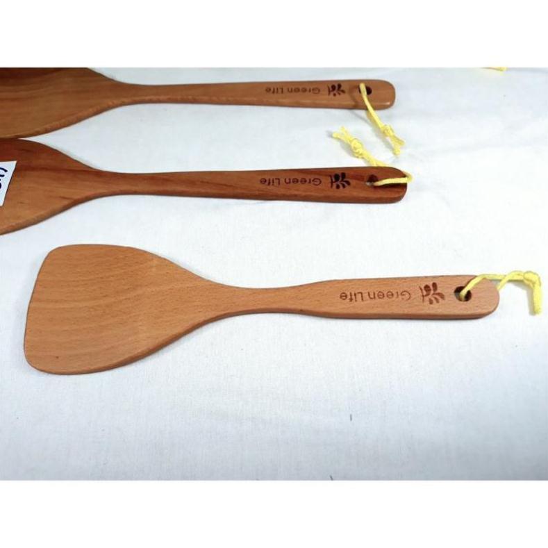 Muôi -Xẻng Gỗ chiên xào gỗ tự nhiên-MG0010