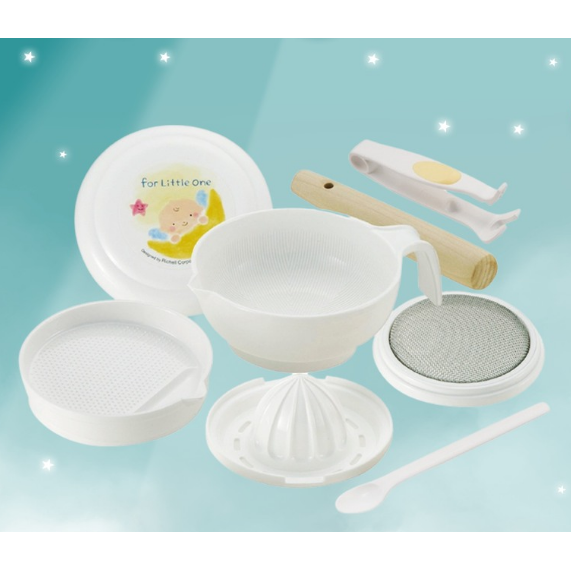 Bộ chế biến ăn dặm cho bé kiểu Nhật Richell Baby