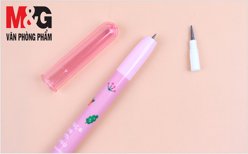 Bút chì khúc M&G AMPQ1602 thân có hình Mèo, Thỏ, Gấu