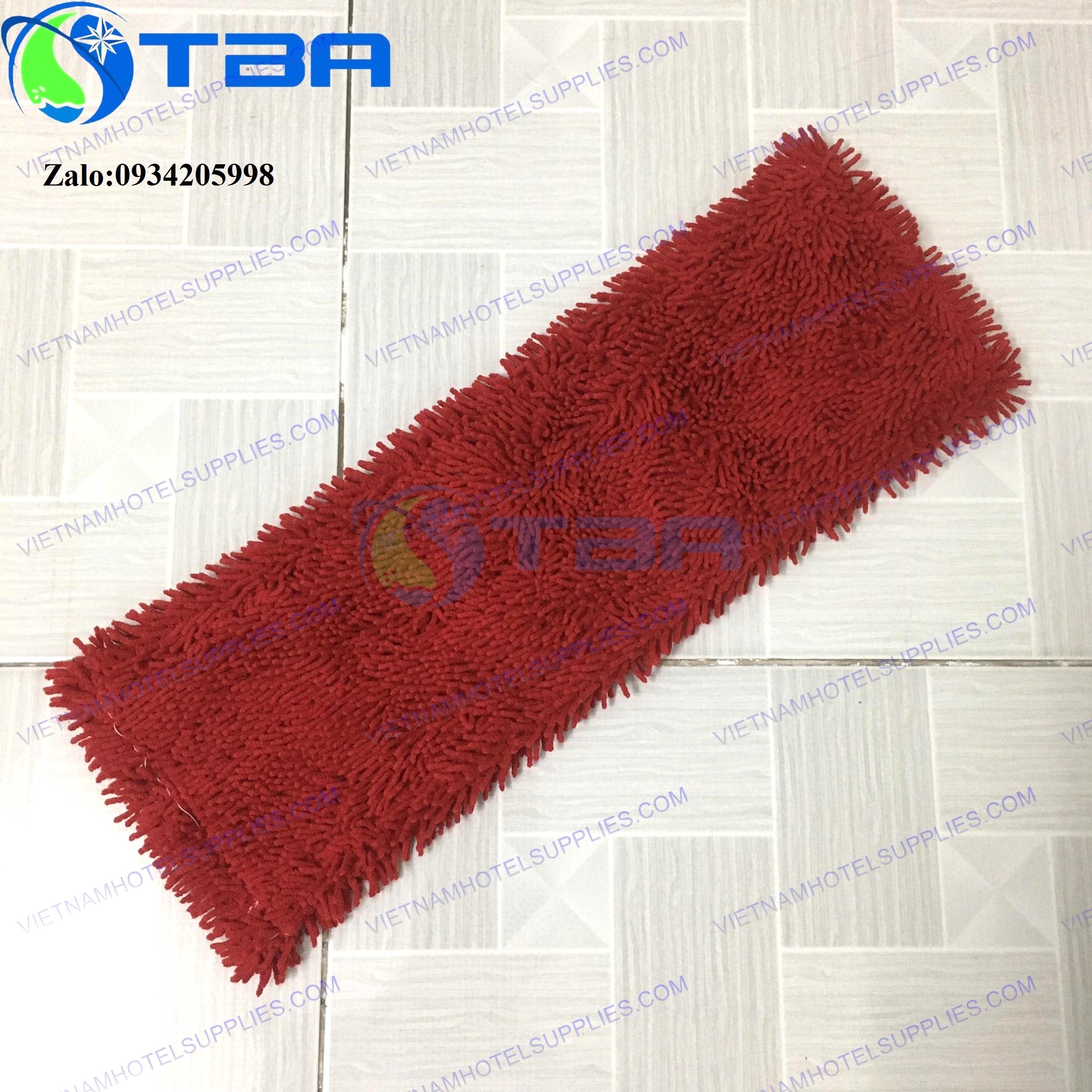 Tấm lau thay thế cho cây lau sàn công nghiệp màu đỏ cao cấp