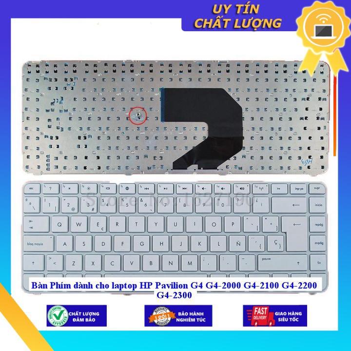 Bàn Phím dùng cho laptop HP Pavilion G4 G4-2000 G4-2100 G4-2200 G4-2300 - TỐT - TRẮNG - Hàng Nhập Khẩu New Seal