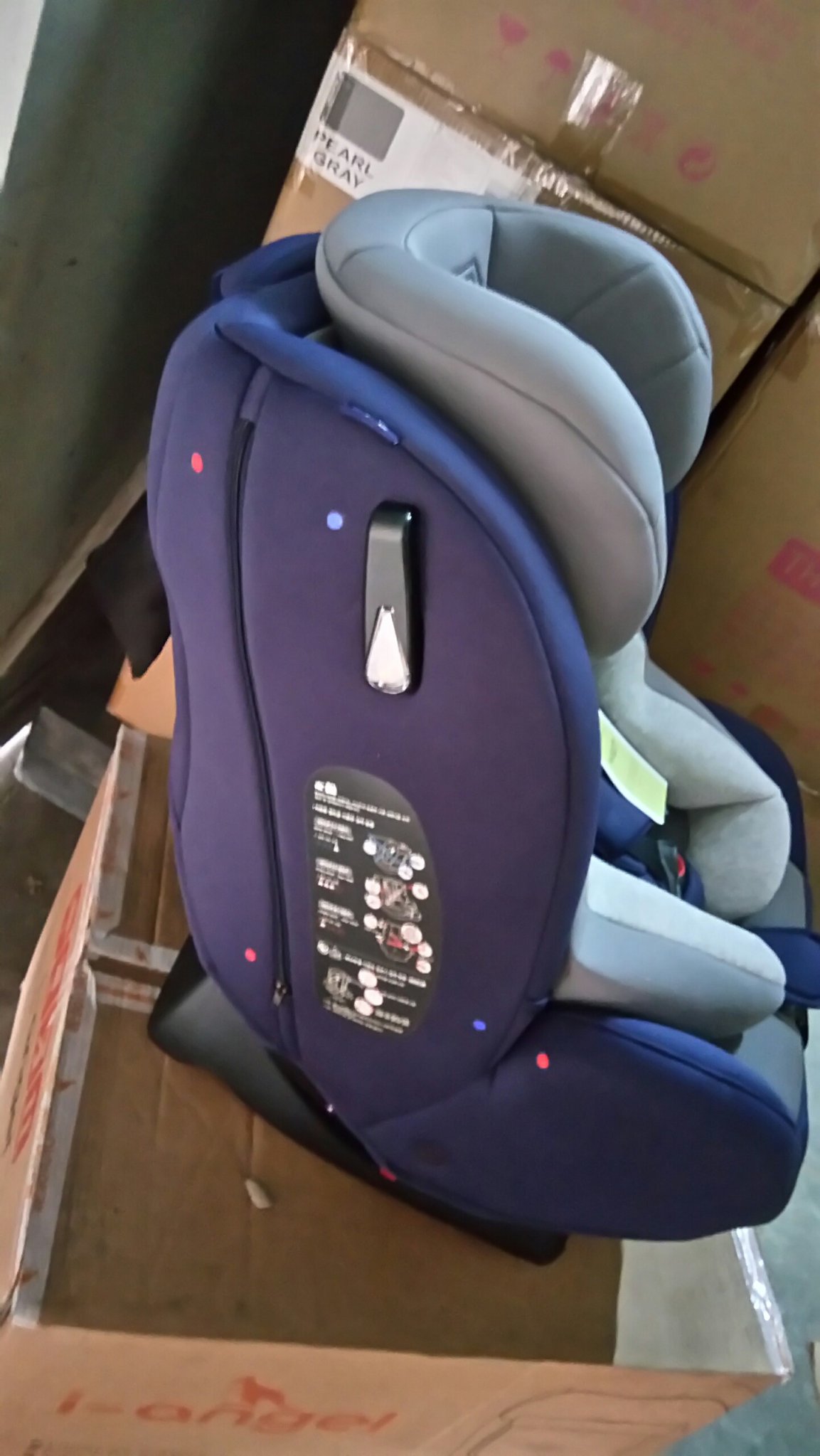 Ghế ngồi ô tô cho bé từ 0 đến 7 tuổi isofix fedora c3 màu xanh navy