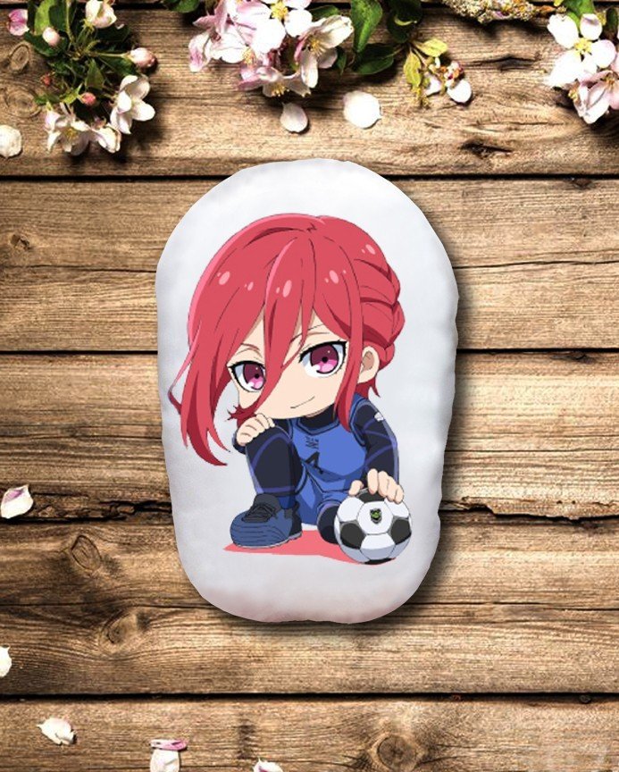 Gấu ôm anime Blue Lock Michael kaiser / gấu hình Michael kaiser Blue Lock