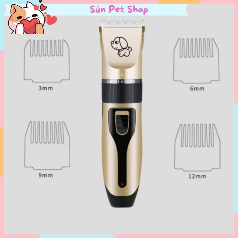 Bộ tông đơ cắt lông cho chó mèo Clipper cao cấp
