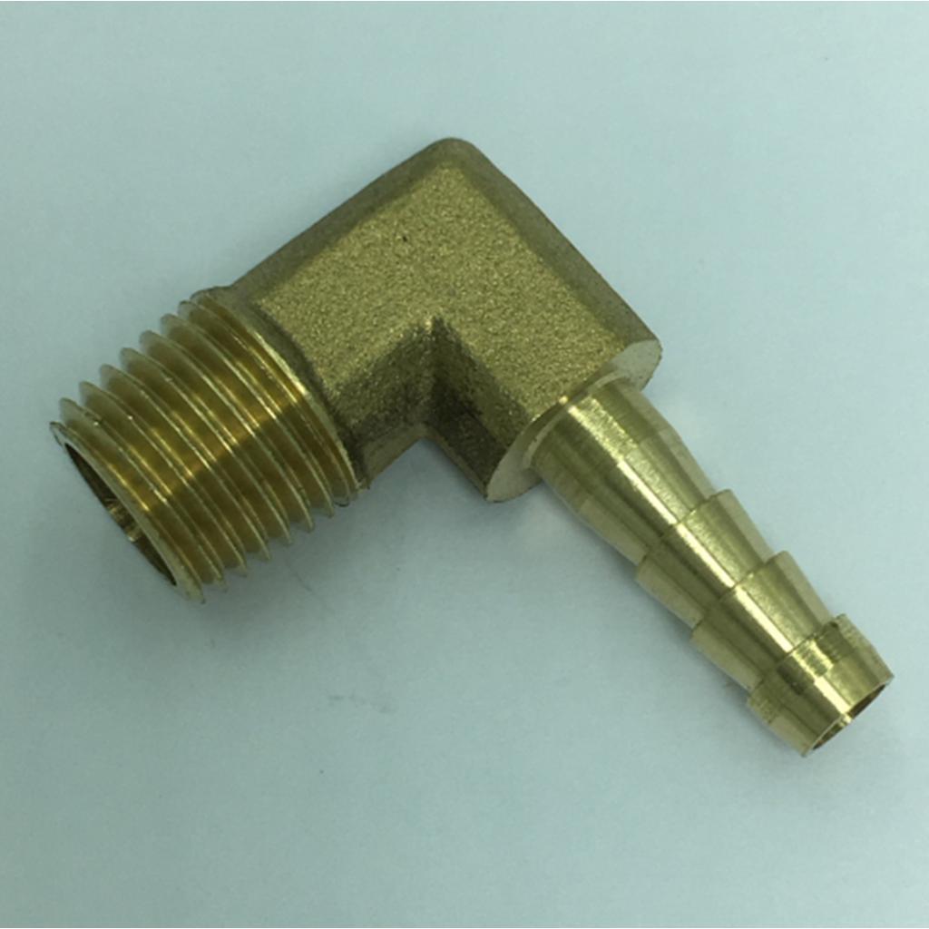DN8 Brass Elbow Hose Connector Hose Connector, Male Thread