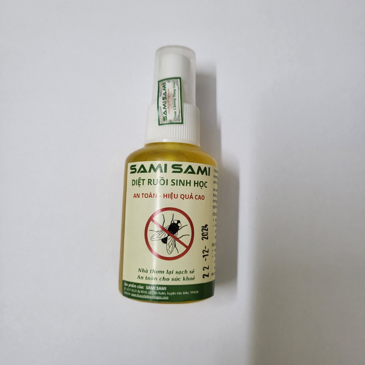 Thuốc diệt ruồi sinh học SAMI SAMI, diệt ruồi không mùi, diệt ruồi tận gốc hiệu quả cao, an toàn cho sức khoẻ