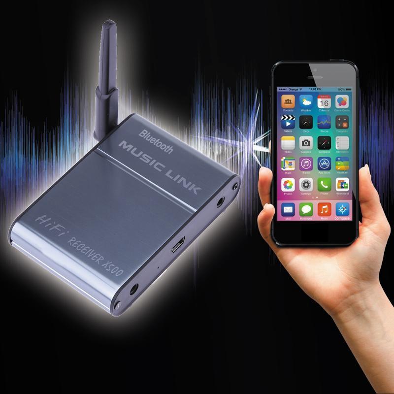 Thiết Bị Nhận Tín Hiệu Âm Thanh X500 Kết Nối Bluetooth 4.0 Hifi Không