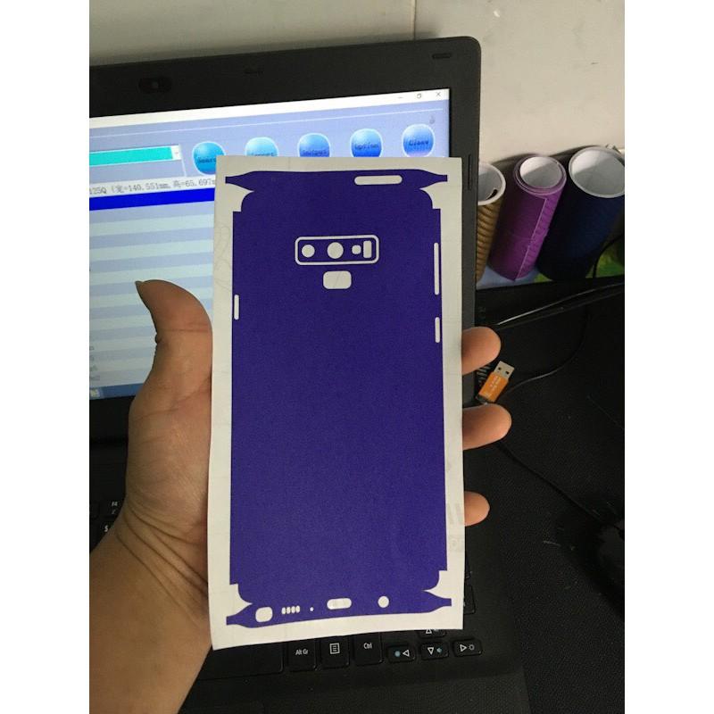 Miếng Dán Skin nhám Full viền dành cho Samsung Note 9 / Note 8 / Note 10 / chống trầy xước,chống bẩn mồ hôi, chống bẩn
