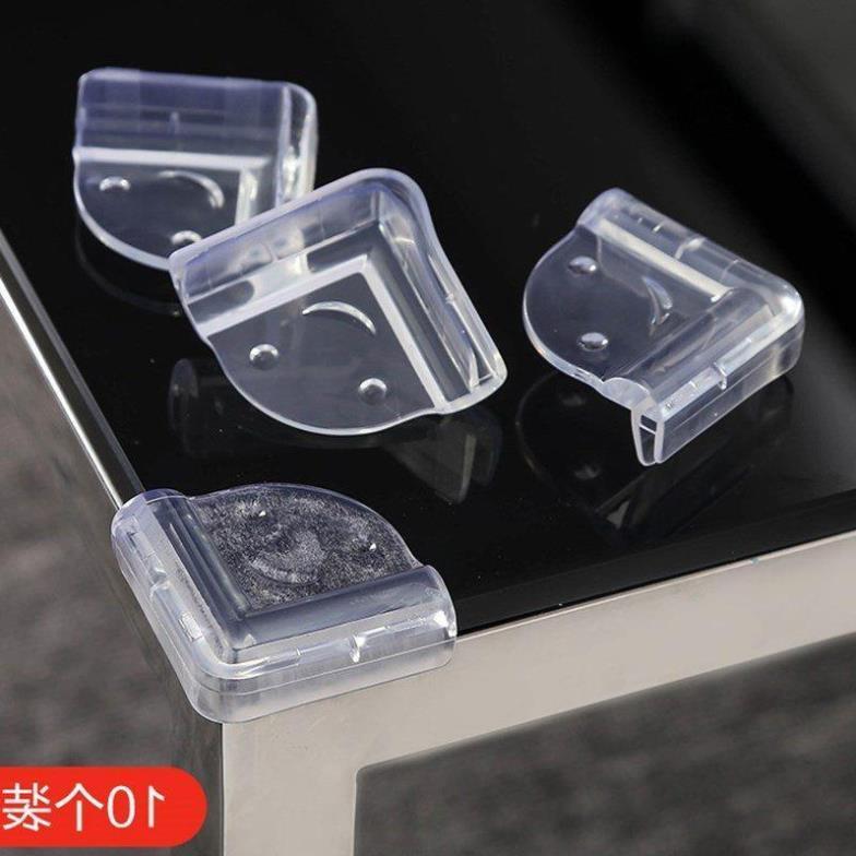 Bộ 8 miếng bọc góc bàn Silicon tiện lợi kèm băng dính