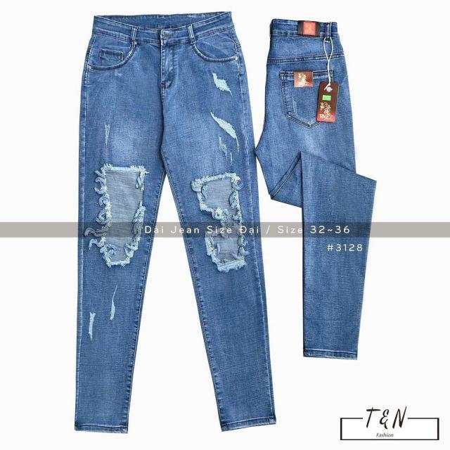32-36 Quần jean BASIC Bigsize