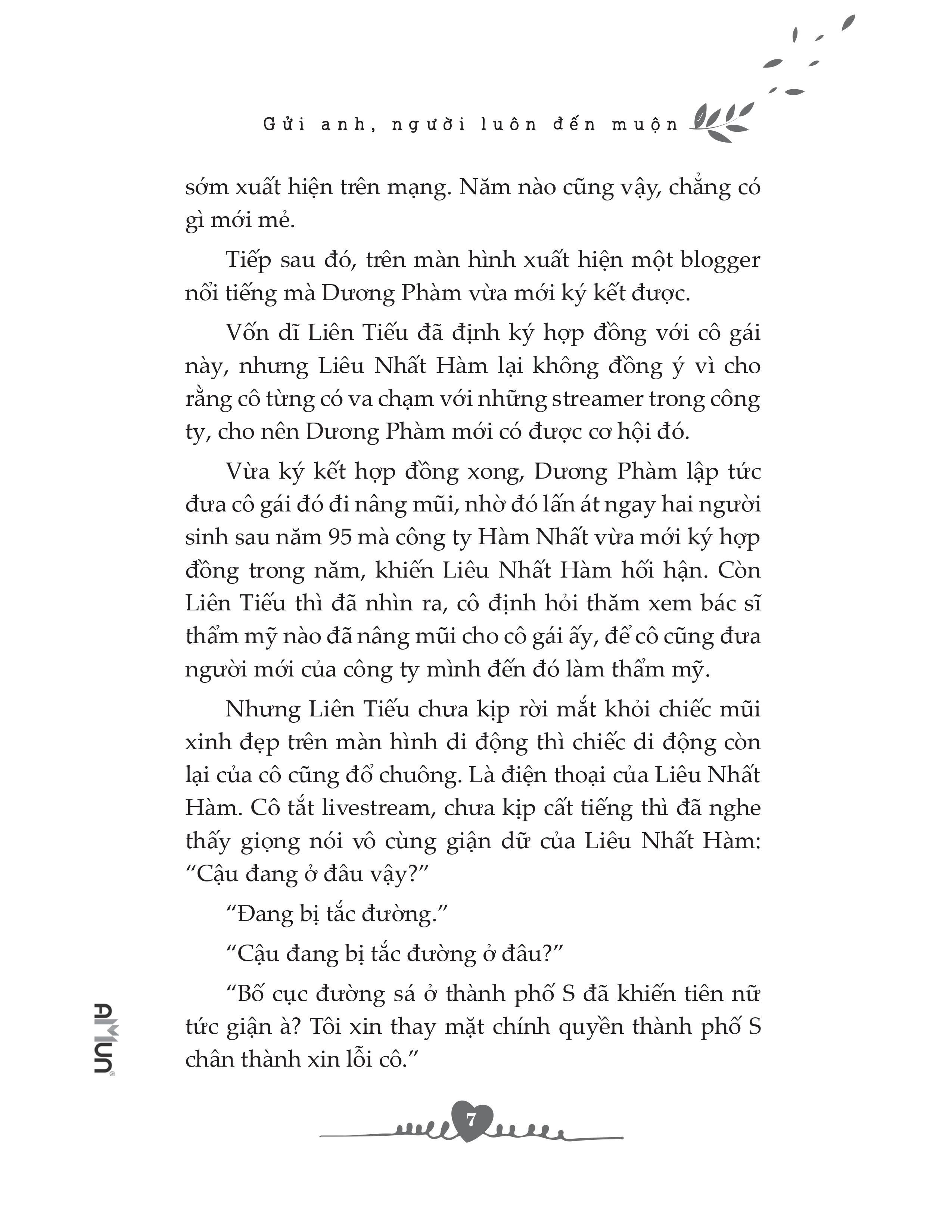 Combo 2 Tập: Gửi Anh, Người Luôn Đến Muộn