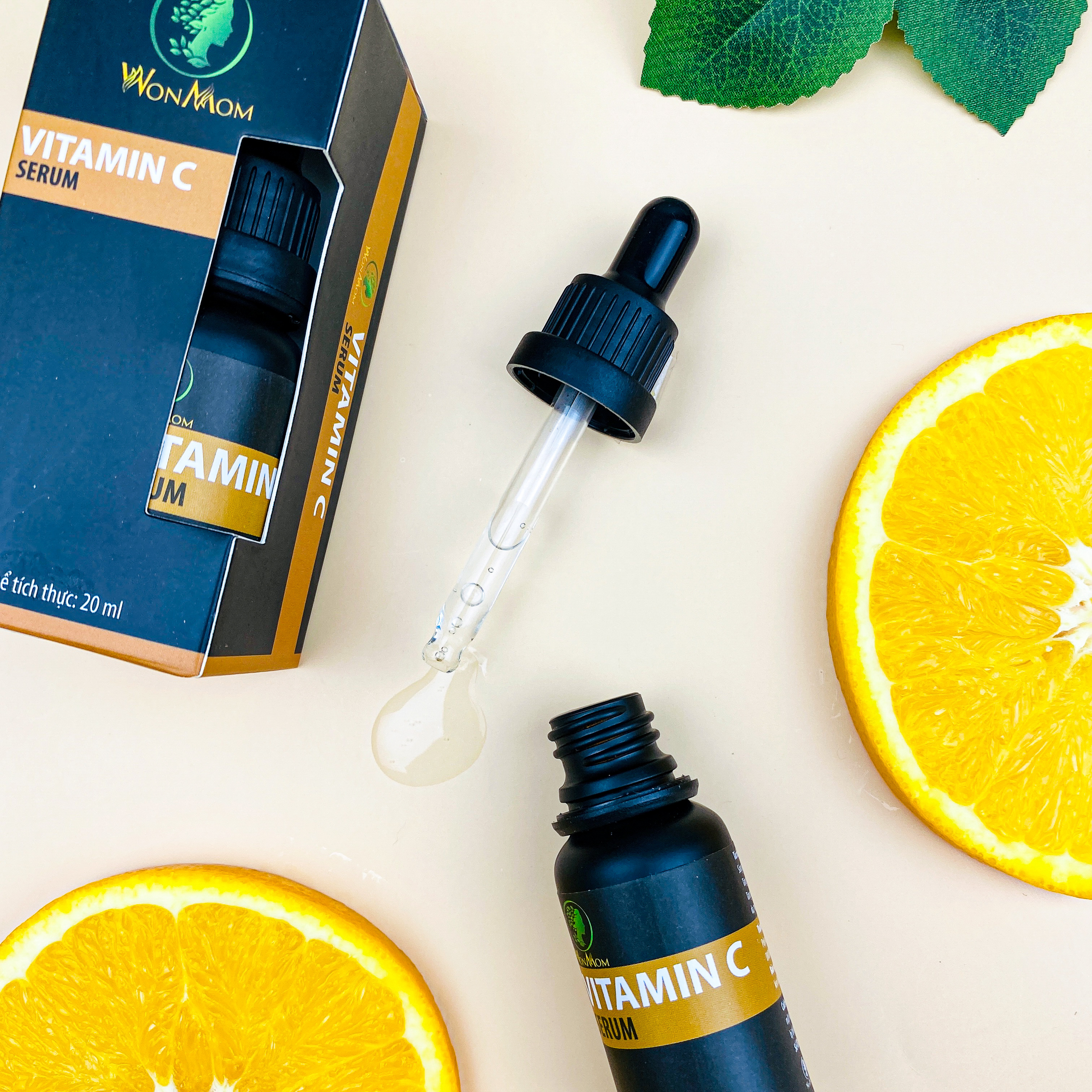 Bộ dưỡng da mặt organic, làm sạch da, ngăn ngừa mụn, trắng sáng da mặt Wonmom