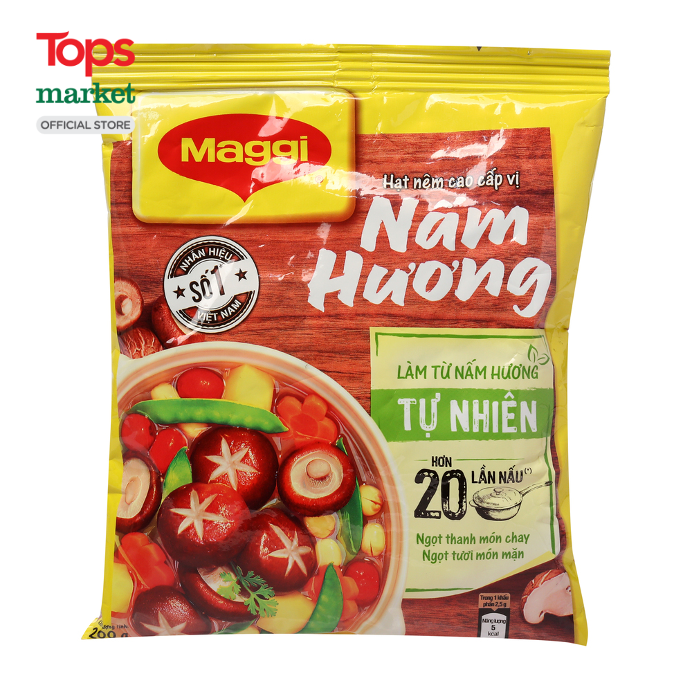 Hạt Nêm Cao Cấp Vị Nấm Hương Maggi 200G