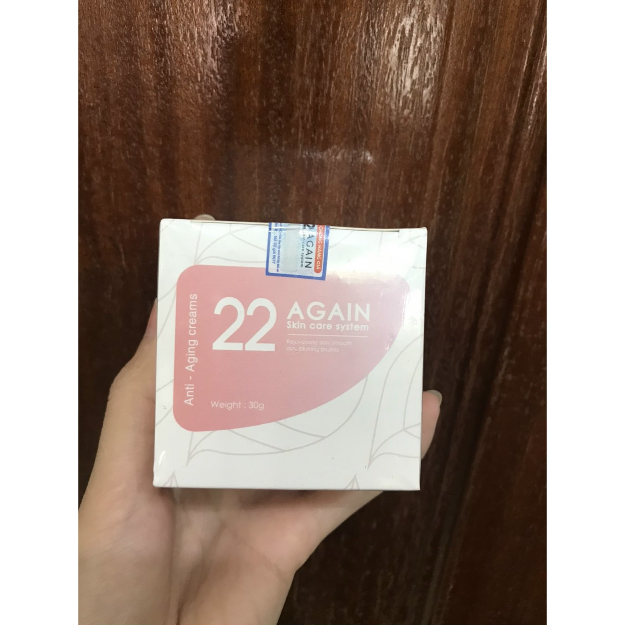 Combo 2 Hộp Kem 22 Again Ngăn Ngừa Lão Hóa (Mẫu Mới) Tặng 1 Hộp Serum 22 Again