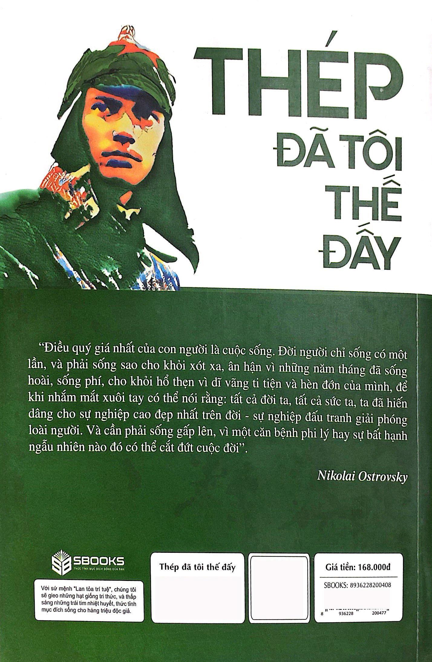 Sách - Thép Đã Tôi Thế Đấy
