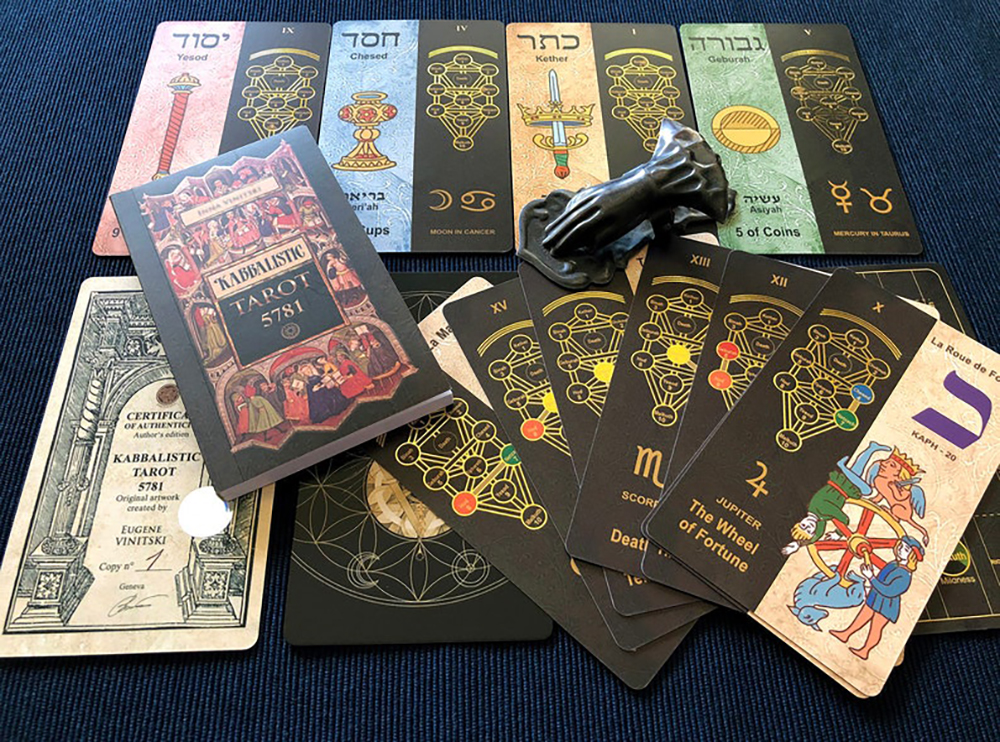 Bộ Bài Kabbalistic Tarot 5781 78 Lá Bài