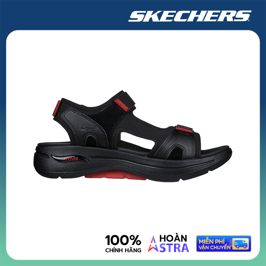 Skechers Nam Xăng Đan GOWalk Arch Fit - 229021-BKRD