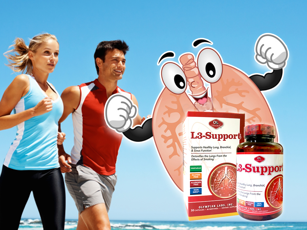 Viên Uống Hỗ Trợ Chức Năng Phổi, Phế Quản, Xoang Olympian Labs L3 Support - Hộp 30 Viên