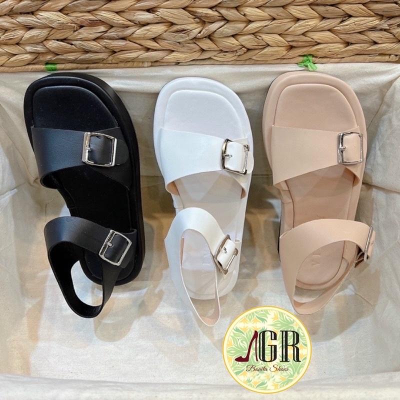 Sandal xuồng bản khoá sắt vuông gài 2,5 cm