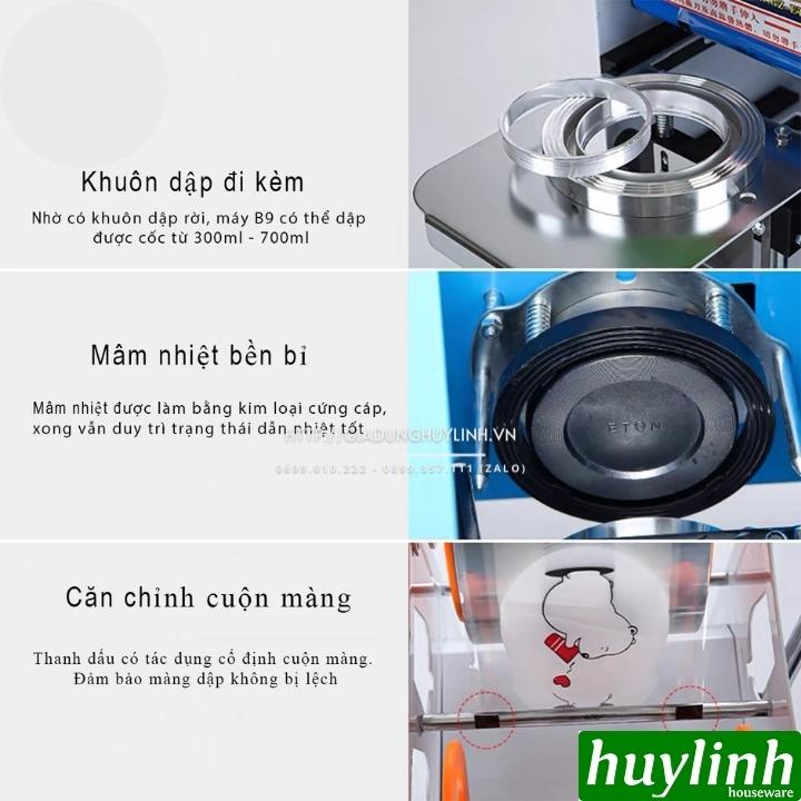 Máy dập ép miệng cốc ly bằng tay ETON ET-B9 - Hàng nhập khẩu