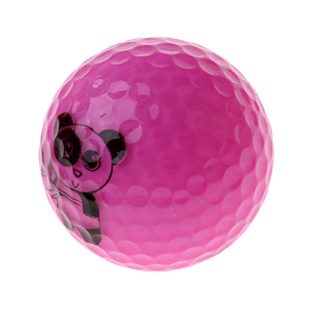 Golf Driving Range Practice Ball Double Layer Golf Ball Cute Panda