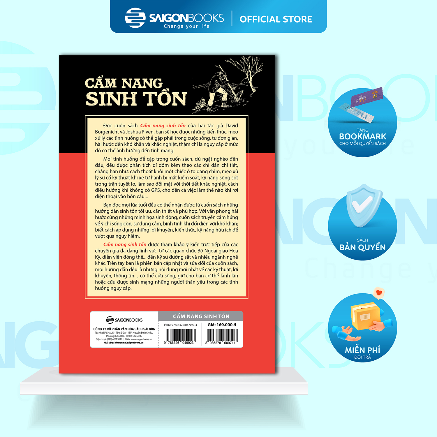Sách - Cẩm Nang Sinh Tồn - Những Kỹ Năng Thoát Hiểm Cần Phải Biết Trước Khi Quá Muộn