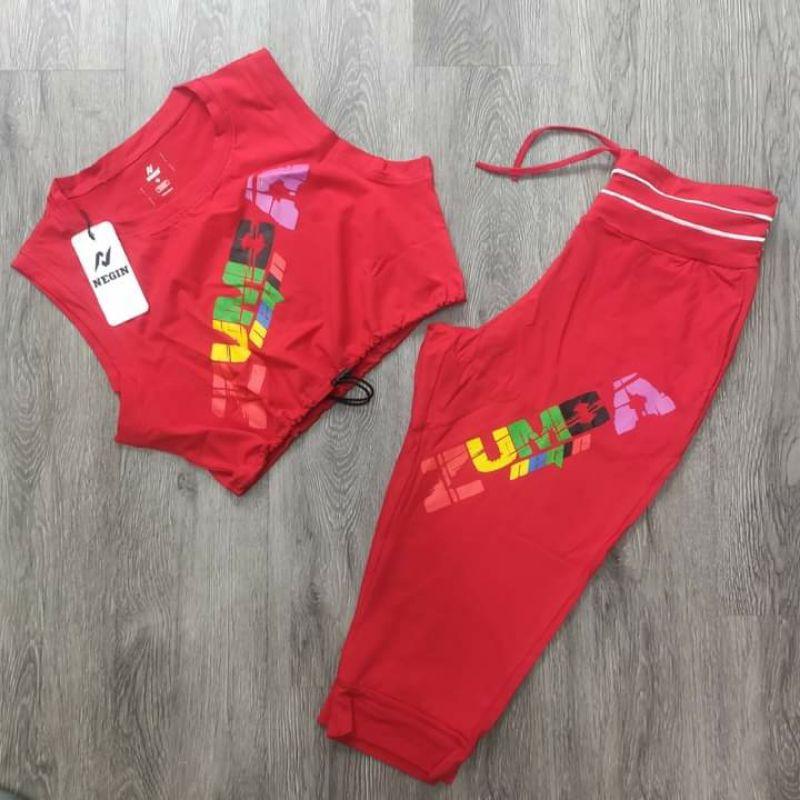 Đồ tập gym nữSet bộ zumba sành điệu xịn xò lên dáng chuẩn